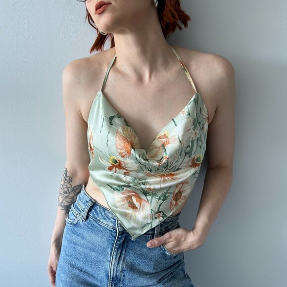 Lot Of 6 Shein Tops | Tank Tops & Camis | Bandana Top | Halter | Corset - Picture 5 of 16